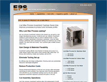 Tablet Screenshot of epsind.com